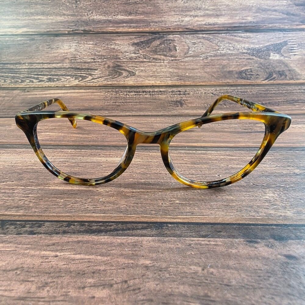 Warby Parker Madeline M 214 Tortoise Shell Cat Eye Eyeglass Frames 50-19-140